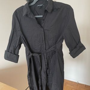Maternity - Isabella Oliver black dress shirt size 3 (US 8/10)
